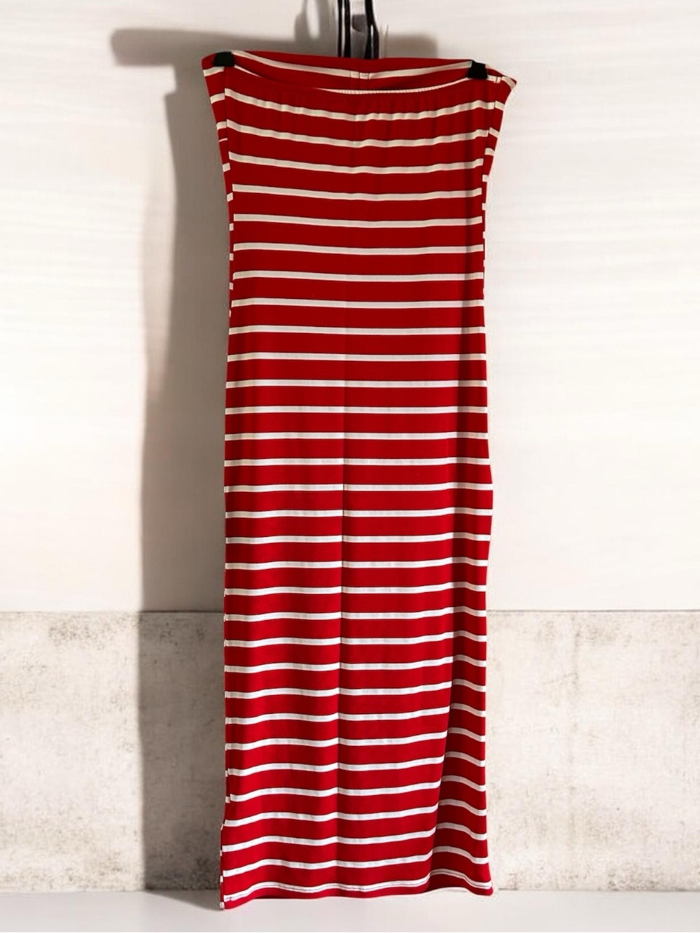 NWT Commense Vacay Slim Fit Sleeveless Midi Dress in Red. Women’s Medium - Picture 5 of 8